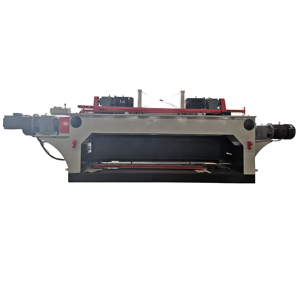 Torno de máquina peladora rotativa de chapa de núcleo sin husillo