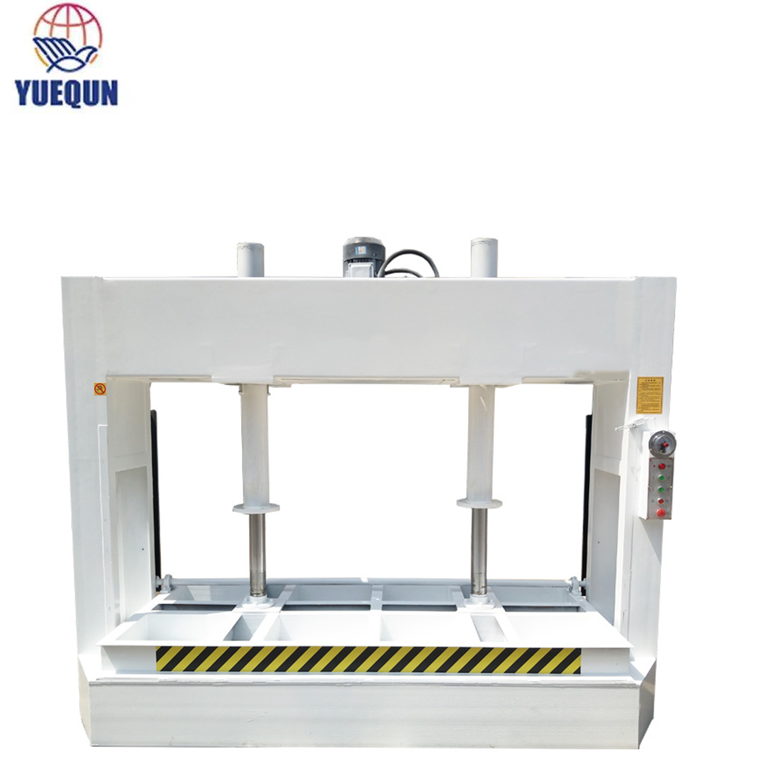 Máquina de prensado en frío para laminado de chapa de madera contrachapada/mdf para la fabricación de puertas