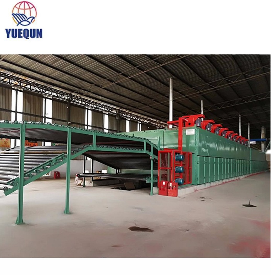 Fabricantes de secadores de rodillos de chapa de madera Máquina de secado de chapa de madera contrachapada
