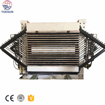 Maquinaria de paneles a base de madera, secador de chapa de platina sólida de 20 capas para fabricante de máquinas de secado de chapa de prensa en caliente