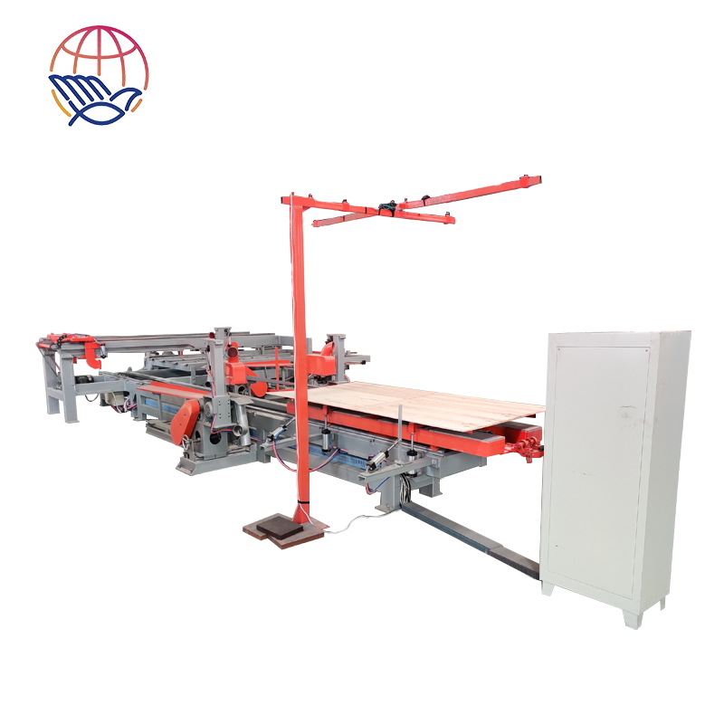 Máquina de sierra de corte de borde de madera contrachapada CNC
